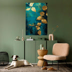 FOLIAGE FANTASIA Peel and Stick Vertical Poster