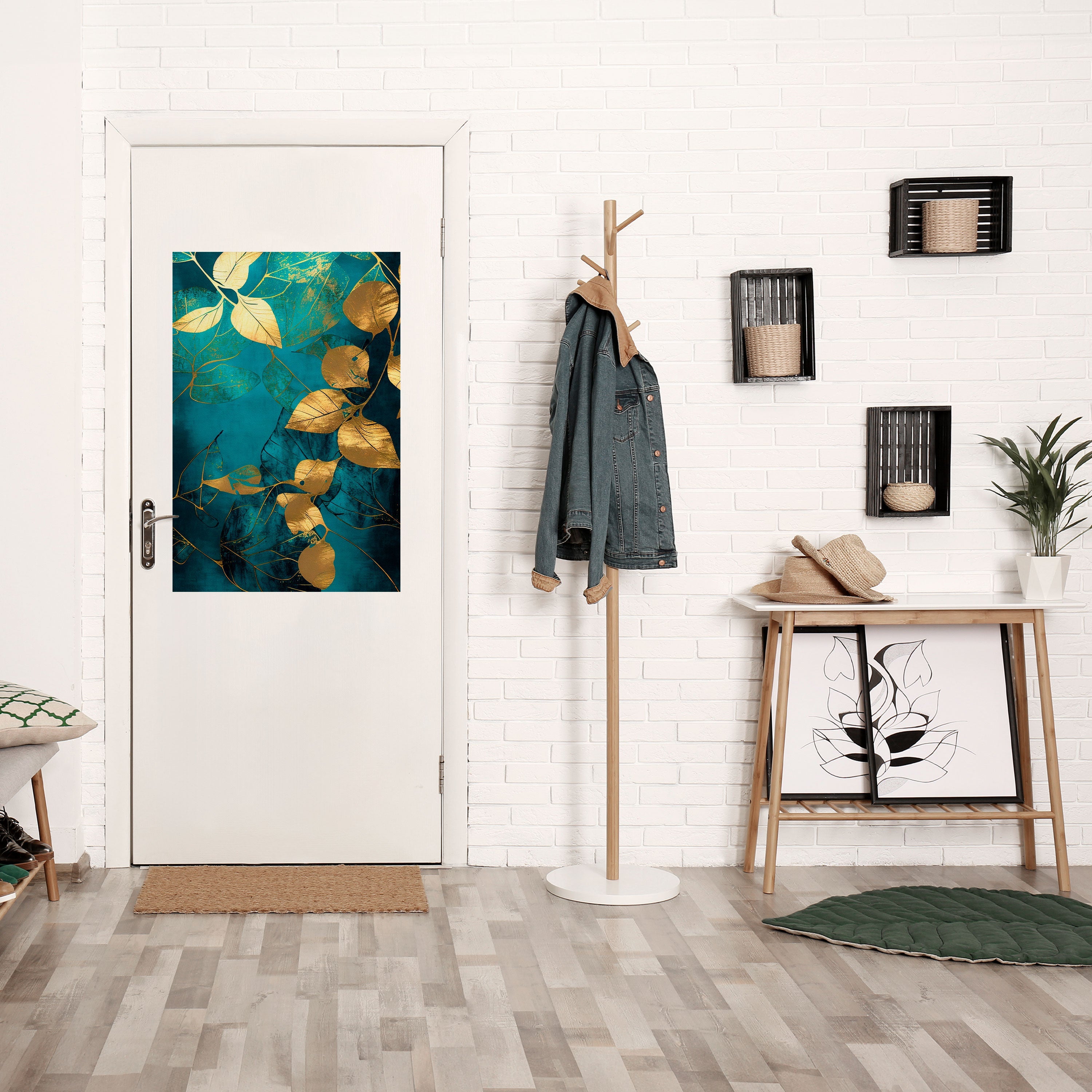 FOLIAGE FANTASIA Peel and Stick Vertical Poster