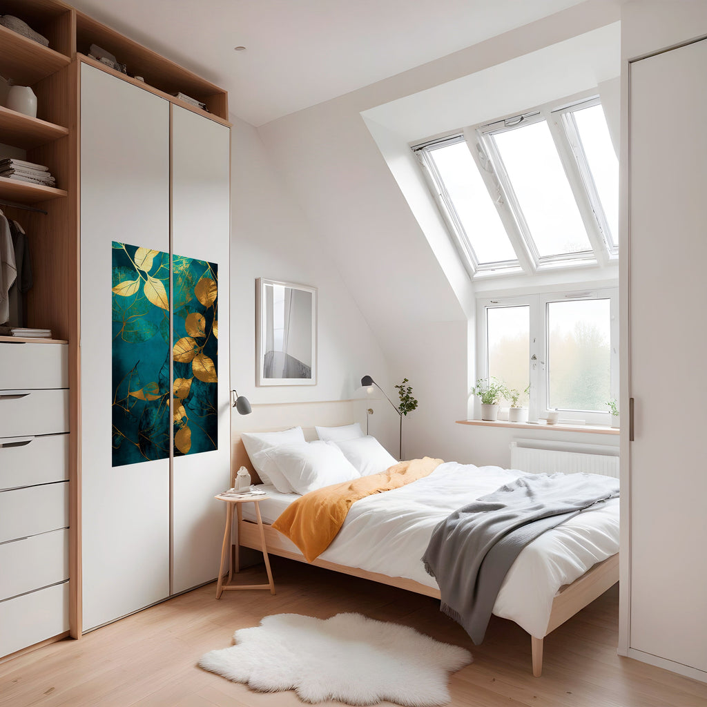 FOLIAGE FANTASIA Peel and Stick Vertical Poster