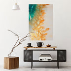 LEAVES IN RADIANCE Poster Vertical Autocolante