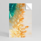 LEAVES IN RADIANCE Poster Vertical Autocolante