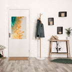 LEAVES IN RADIANCE Poster Vertical Autocolante