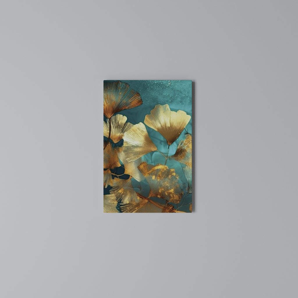 LUMINOUS FOLIAGE Quadro em tela vertical
