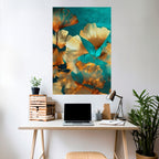 LUMINOUS FOLIAGE Peel and Stick Vertical Poster