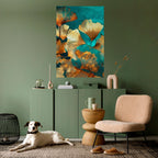 LUMINOUS FOLIAGE Peel and Stick Vertical Poster