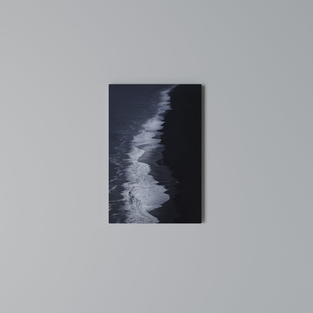 OCEAN'S WHISPER Vertical Canvas Print