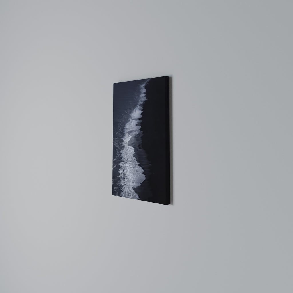 OCEAN'S WHISPER Vertical Canvas Print