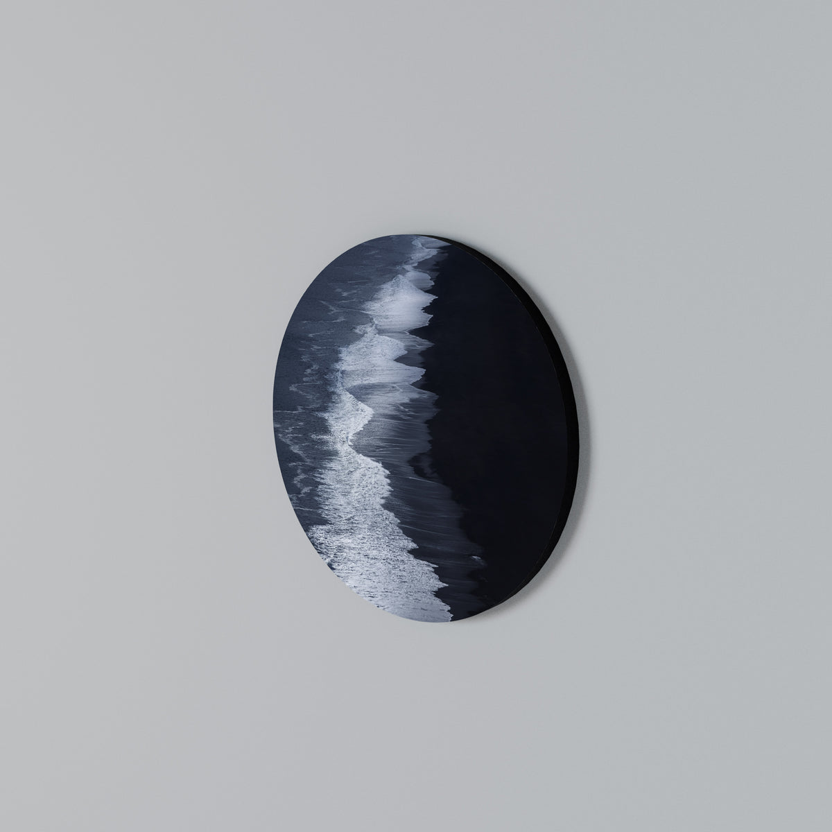 OCEAN'S WHISPER Arte de Parede Redonda