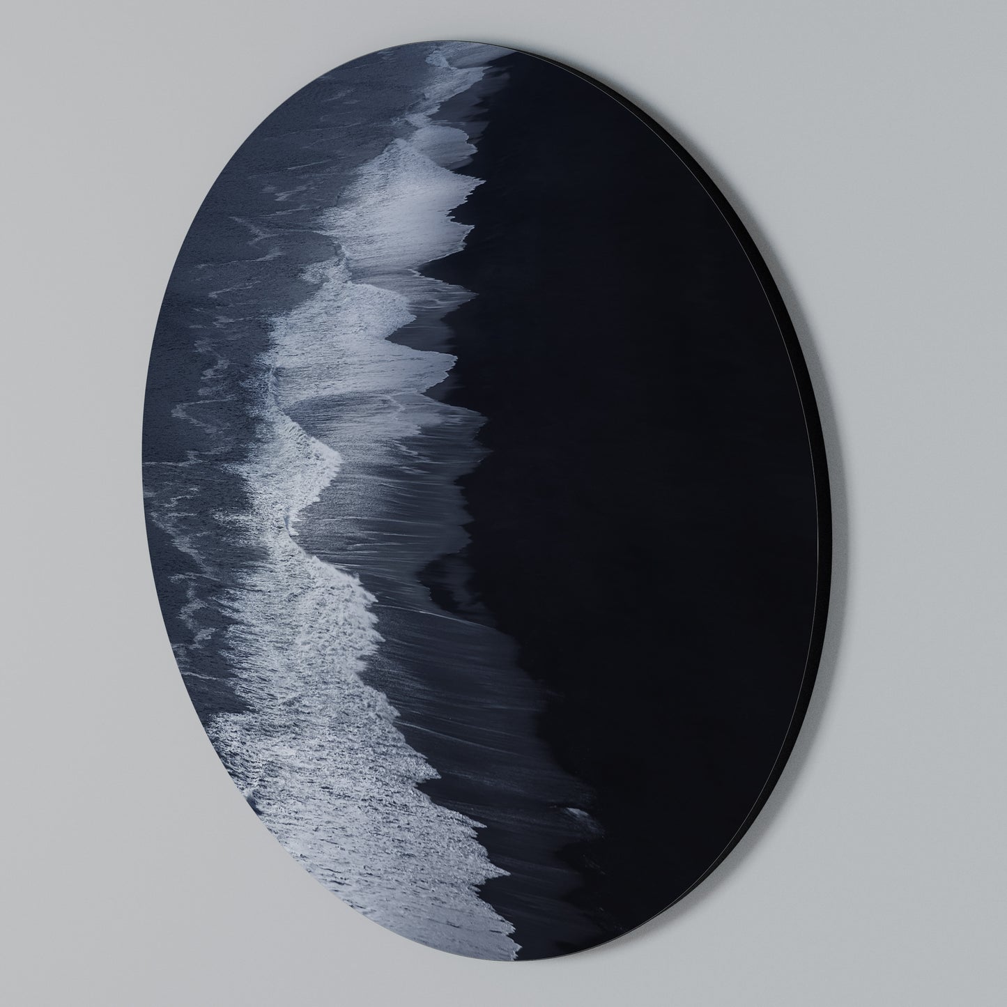 OCEAN'S WHISPER Arte de Parede Redonda
