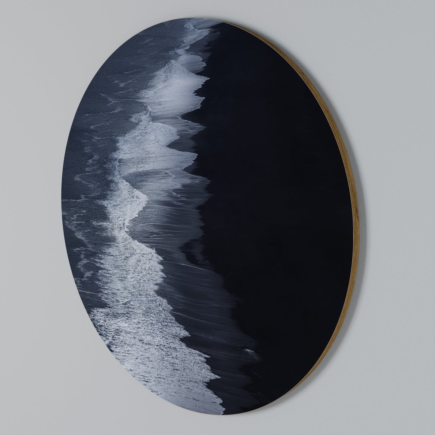 OCEAN'S WHISPER Arte de Parede Redonda
