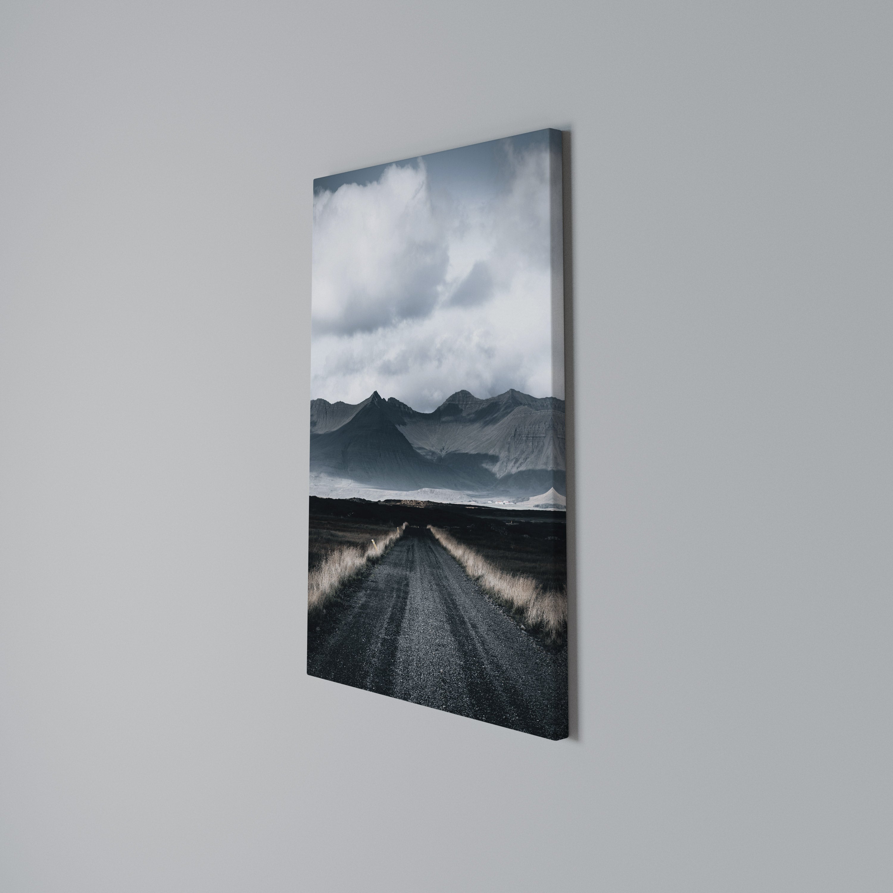 FOGBOUND HEIGHTS Quadro em tela vertical