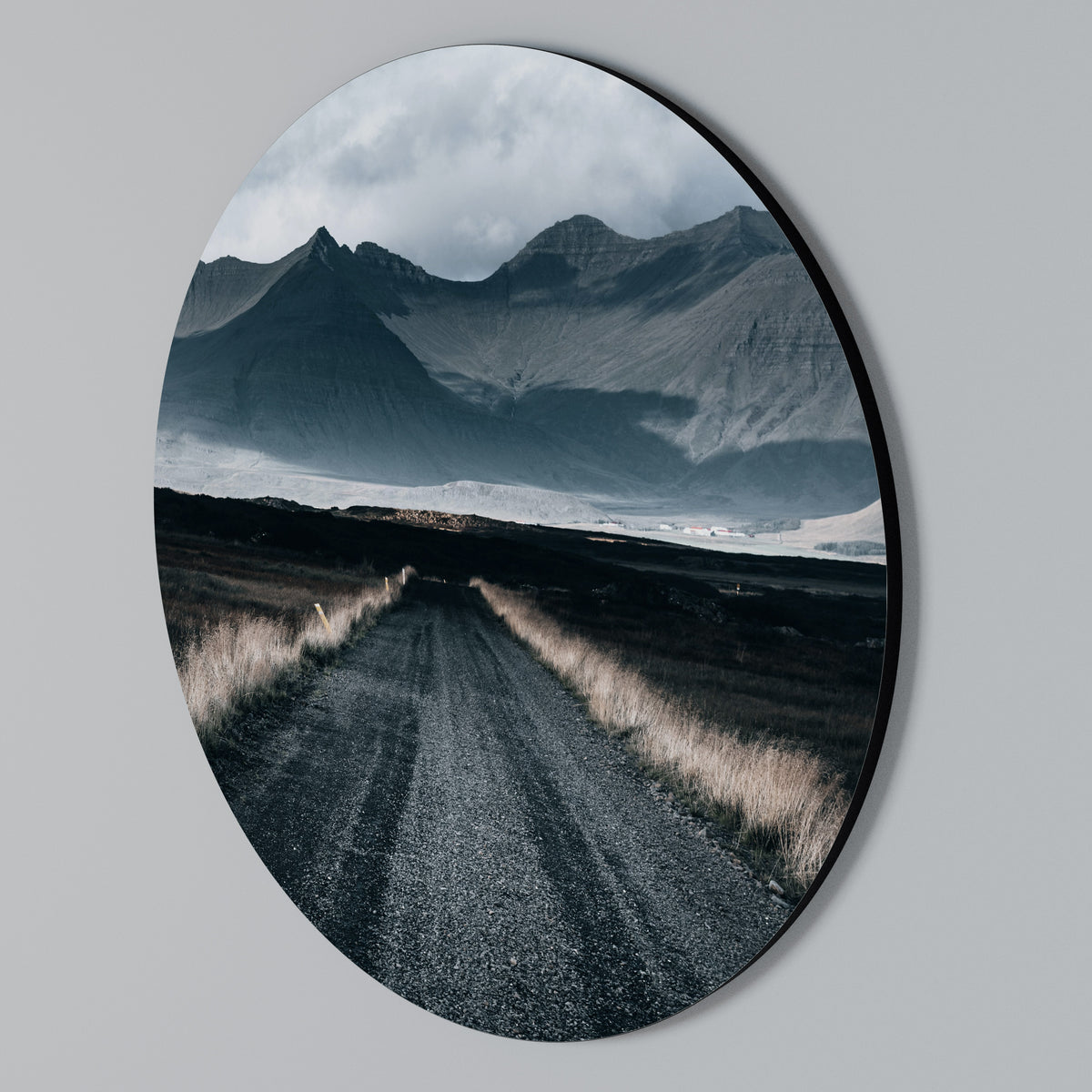 FOGBOUND HEIGHTS Arte de Parede Redonda
