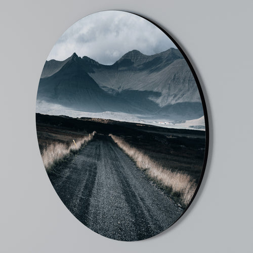 FOGBOUND HEIGHTS Arte de Parede Redonda