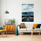 FOGBOUND HEIGHTS Peel and Stick Vertical Poster