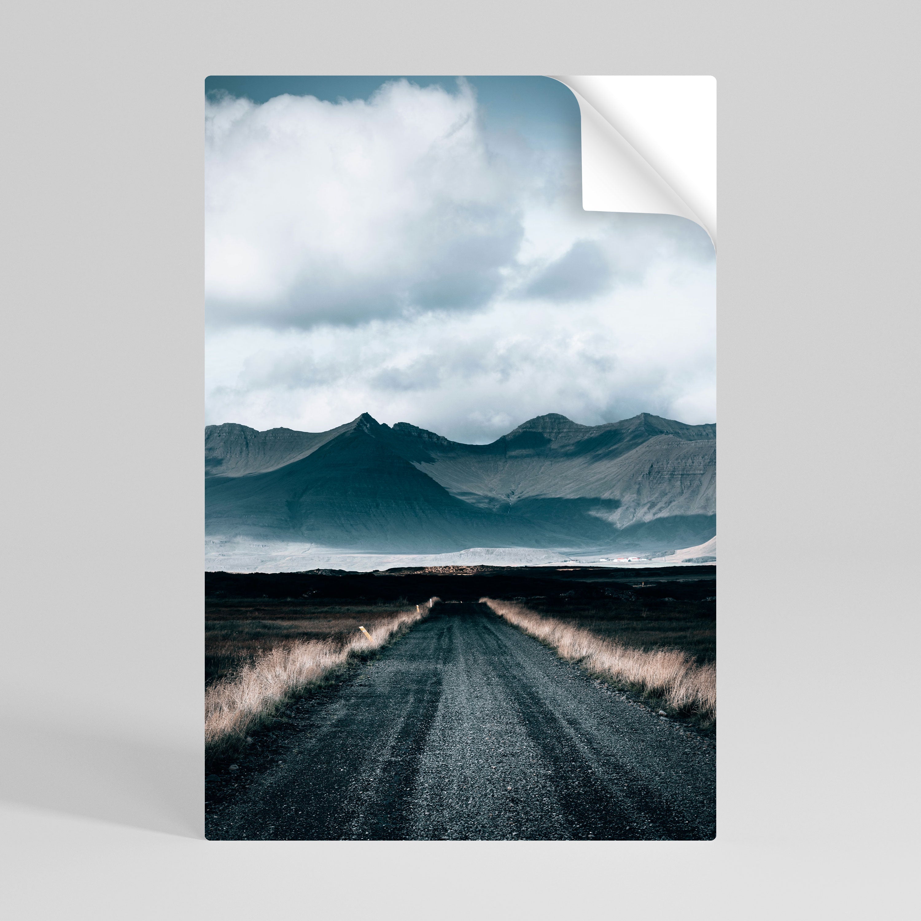 FOGBOUND HEIGHTS Peel and Stick Vertical Poster