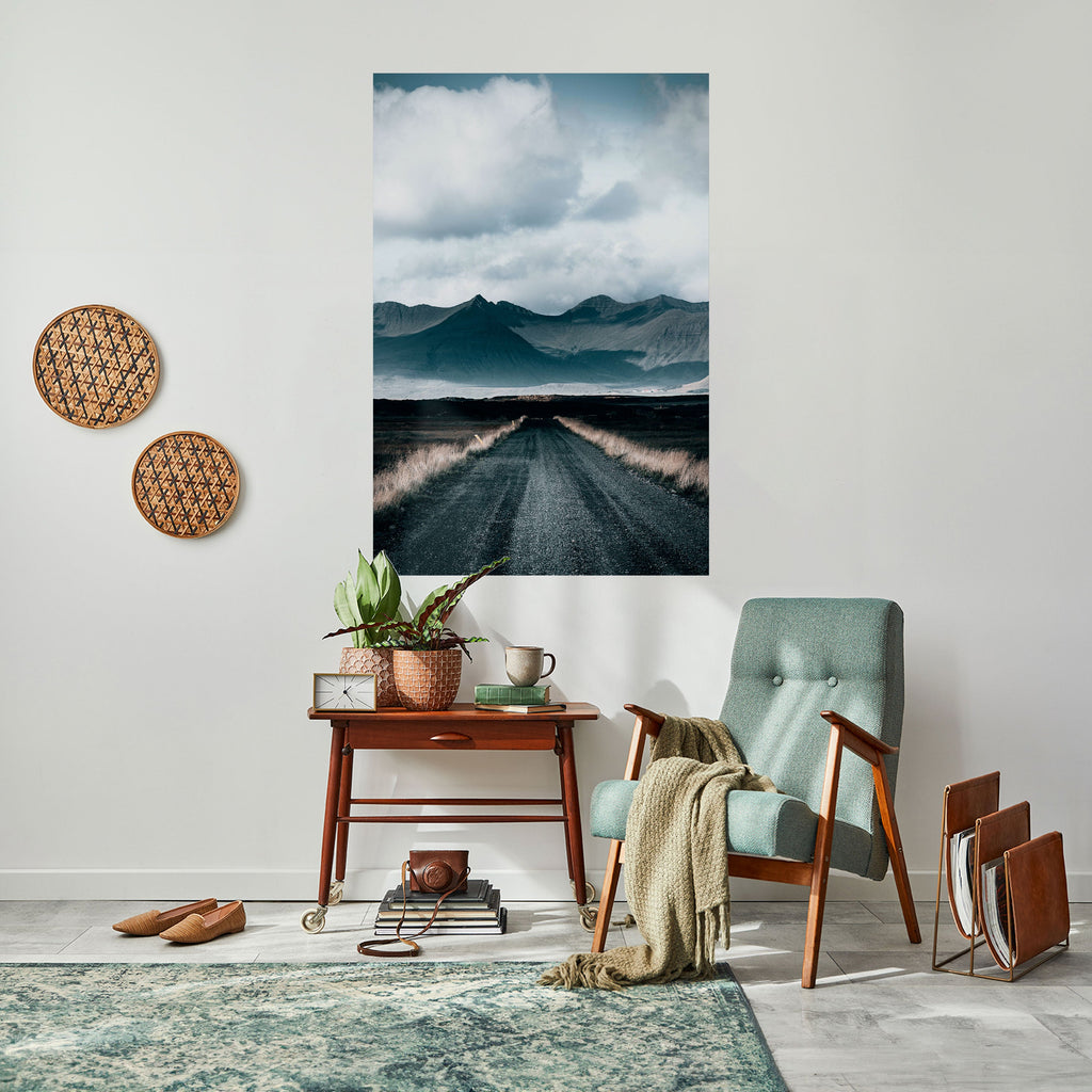 FOGBOUND HEIGHTS Peel and Stick Vertical Poster