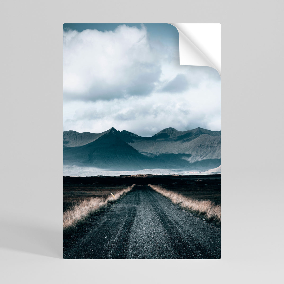 FOGBOUND HEIGHTS Póster Autocolante Vertical
