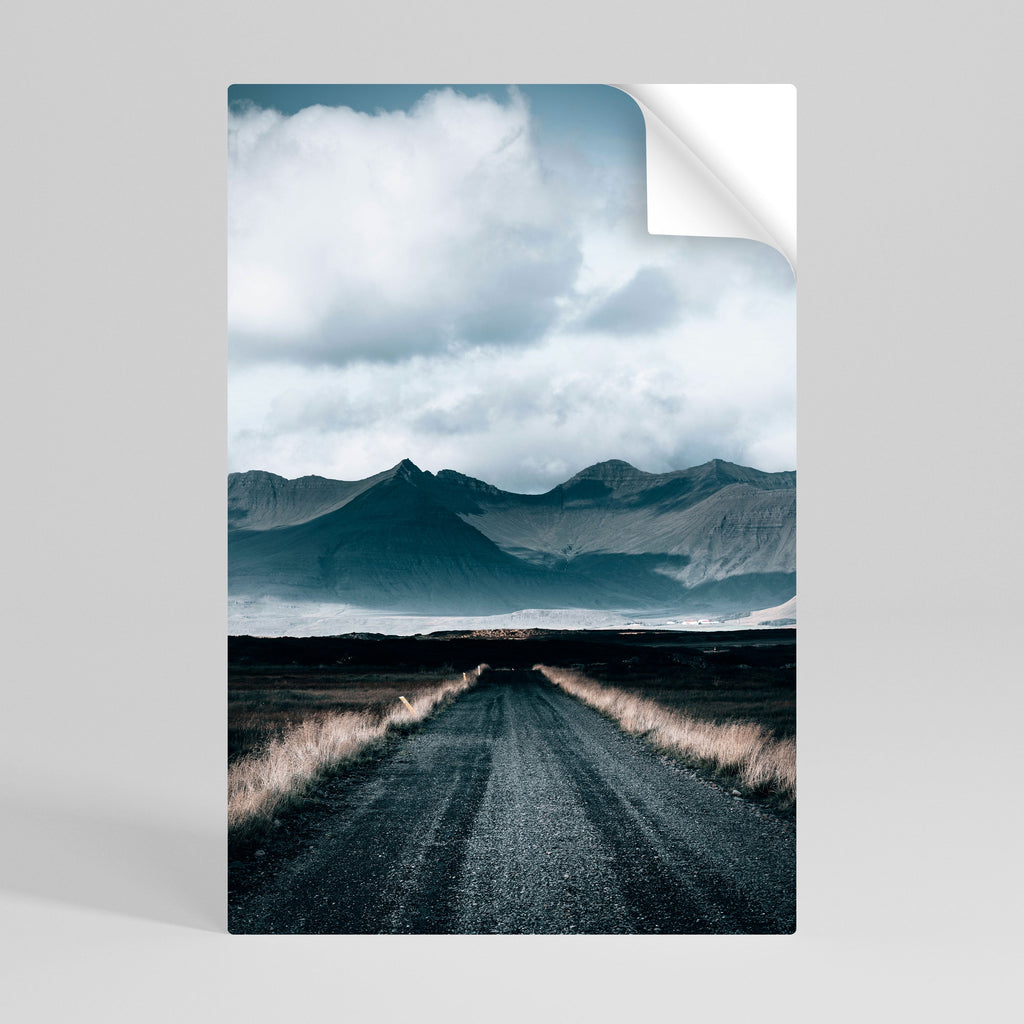 FOGBOUND HEIGHTS Peel and Stick Vertical Poster