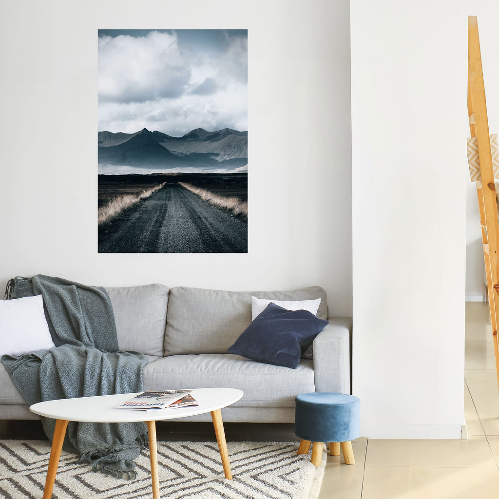 FOGBOUND HEIGHTS Peel and Stick Vertical Poster