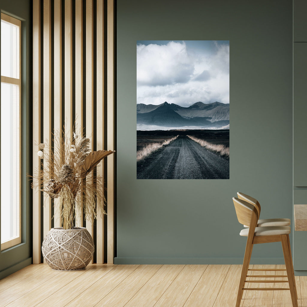 FOGBOUND HEIGHTS Peel and Stick Vertical Poster