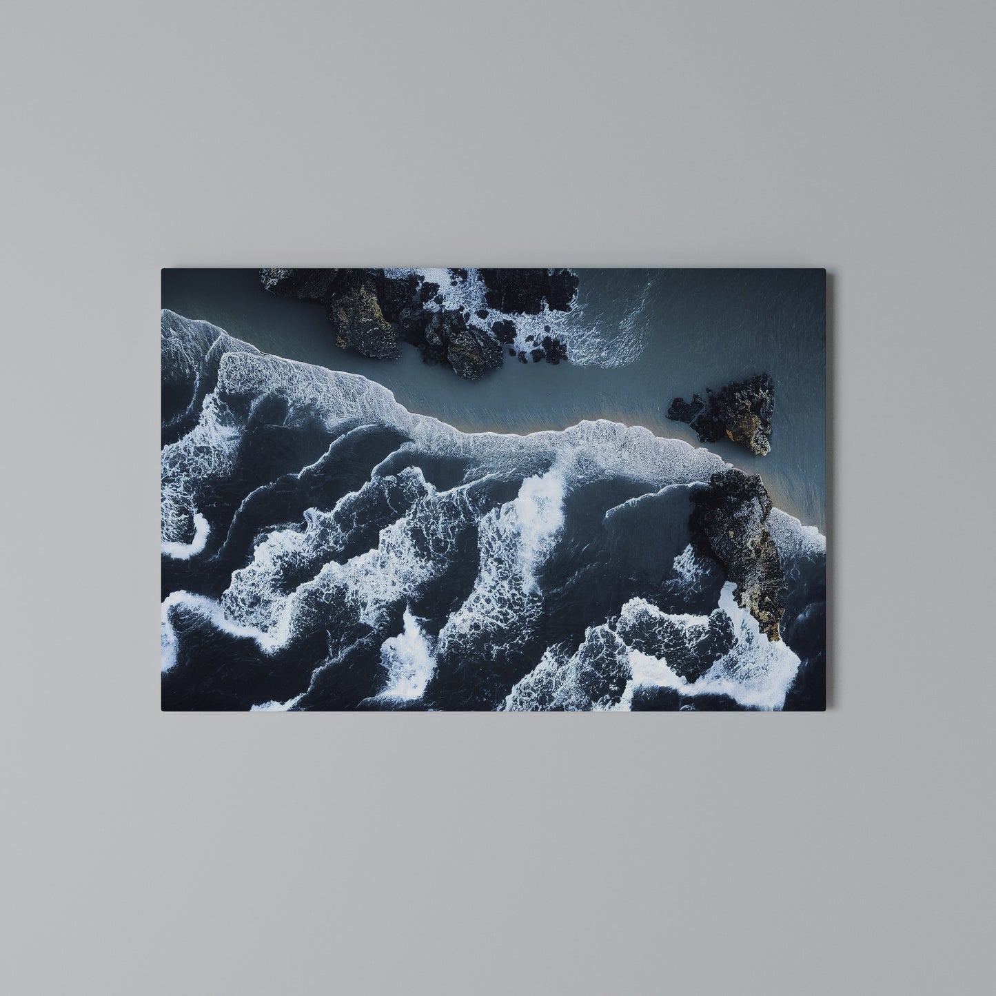 COSMIC COASTLINE Horizontal Canvas Print