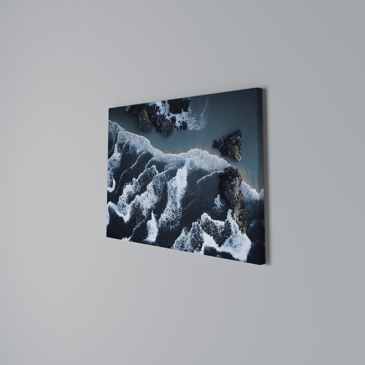 COSMIC COASTLINE Horizontal Canvas Print
