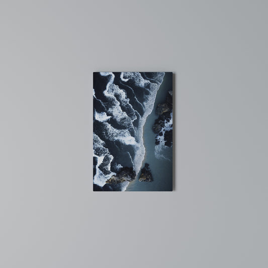 COSMIC COASTLINE Quadro em tela vertical