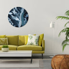 COSMIC COASTLINE Quadro Redondo Decorativo