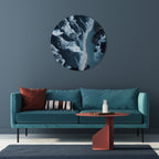 COSMIC COASTLINE Quadro Redondo Decorativo