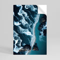 COSMIC COASTLINE Poster Vertical Autocolante