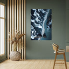 COSMIC COASTLINE Poster Vertical Autocolante