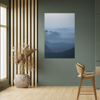 MISTY MOUNTAIN WHISPER Poster Vertical Autocolante