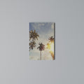 WHISPERING PALM LEAVES Quadro em tela vertical