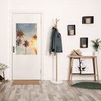 WHISPERING PALM LEAVES Peel and Stick Vertical Poster