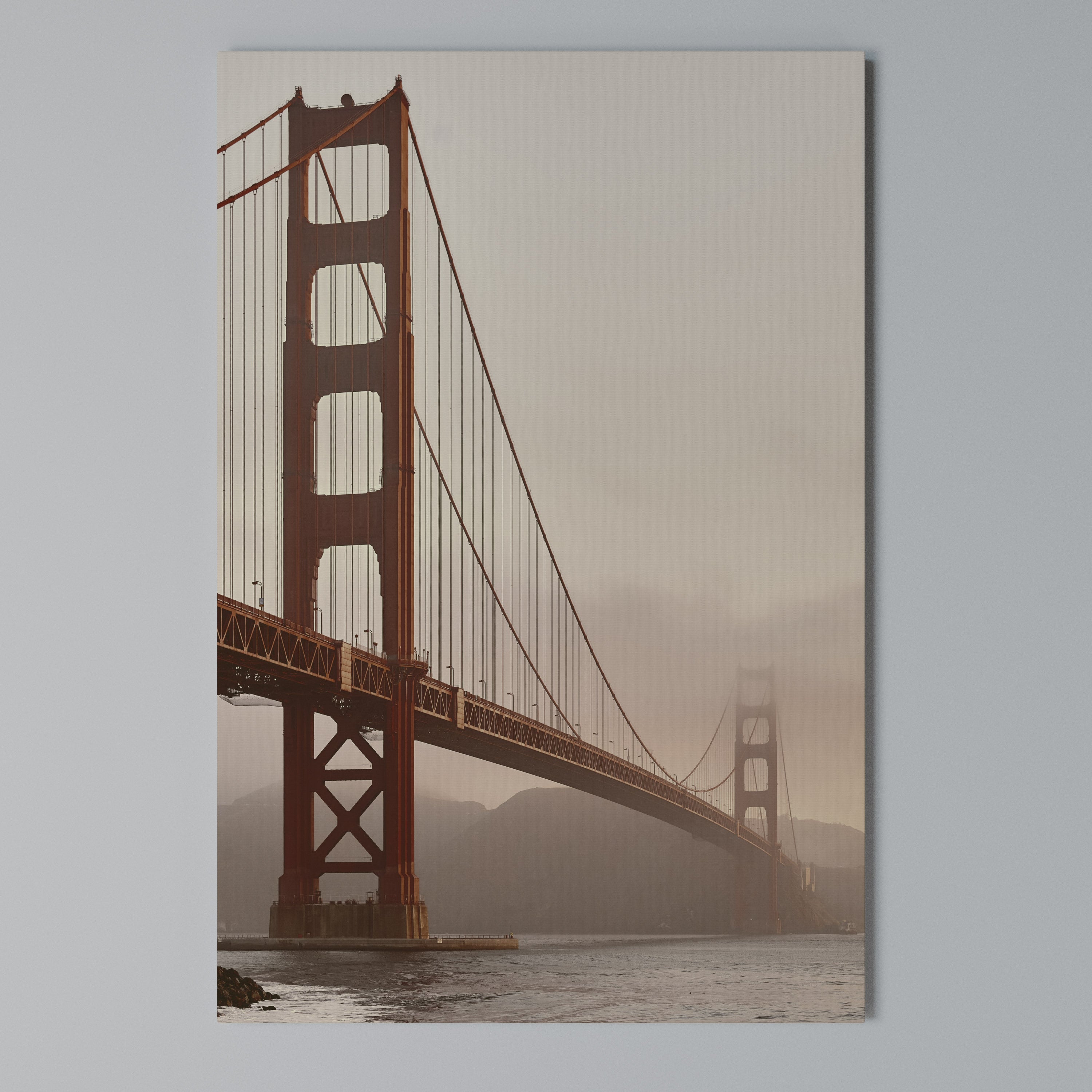 BRIDGE OF DREAMS Quadro em tela vertical