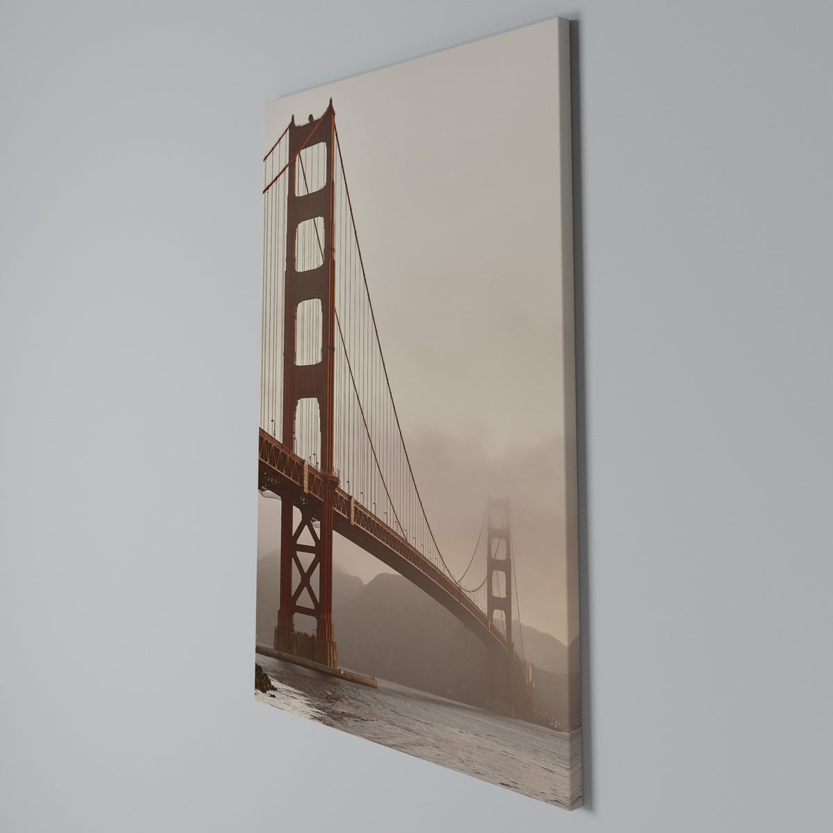 BRIDGE OF DREAMS Quadro em tela vertical