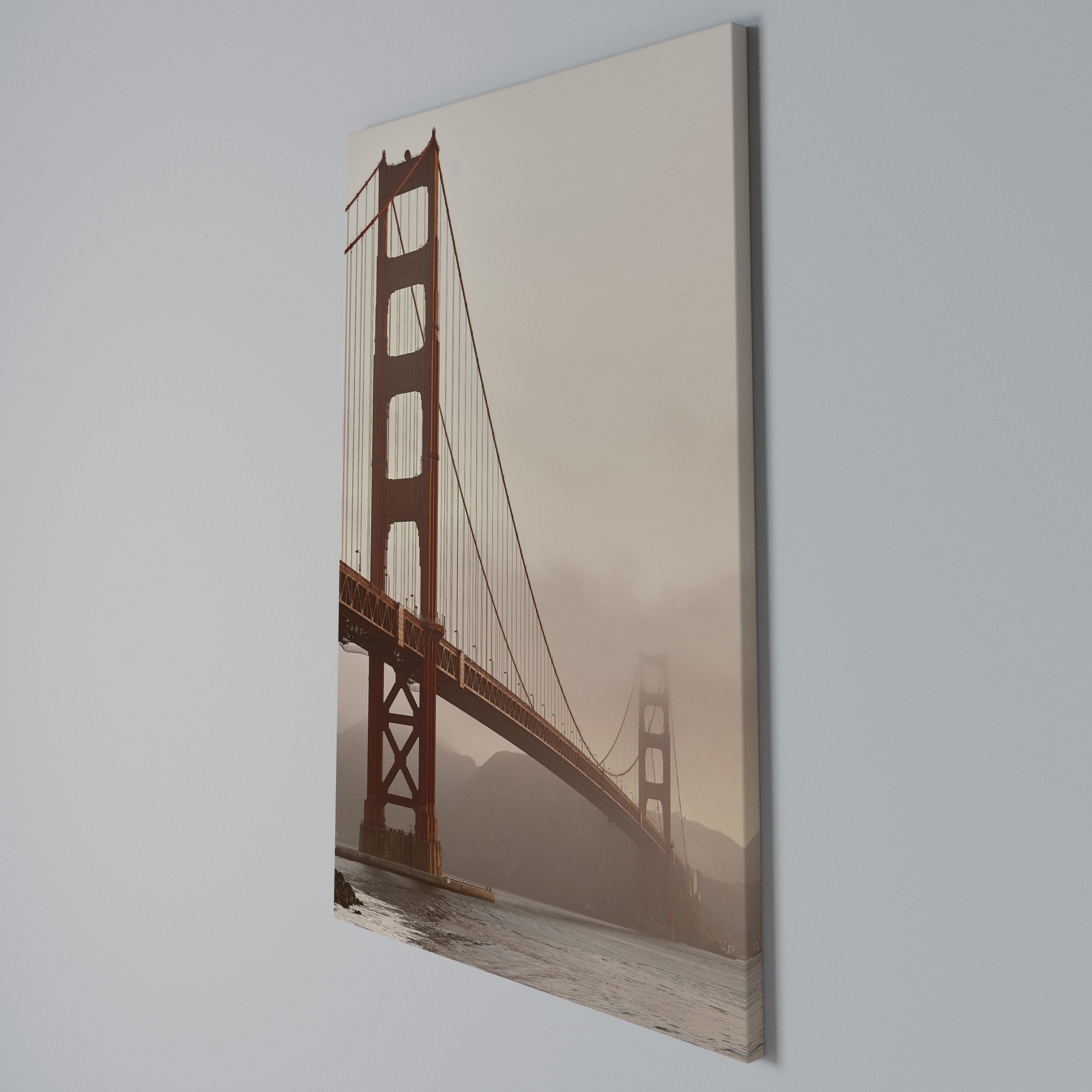 BRIDGE OF DREAMS Quadro em tela vertical
