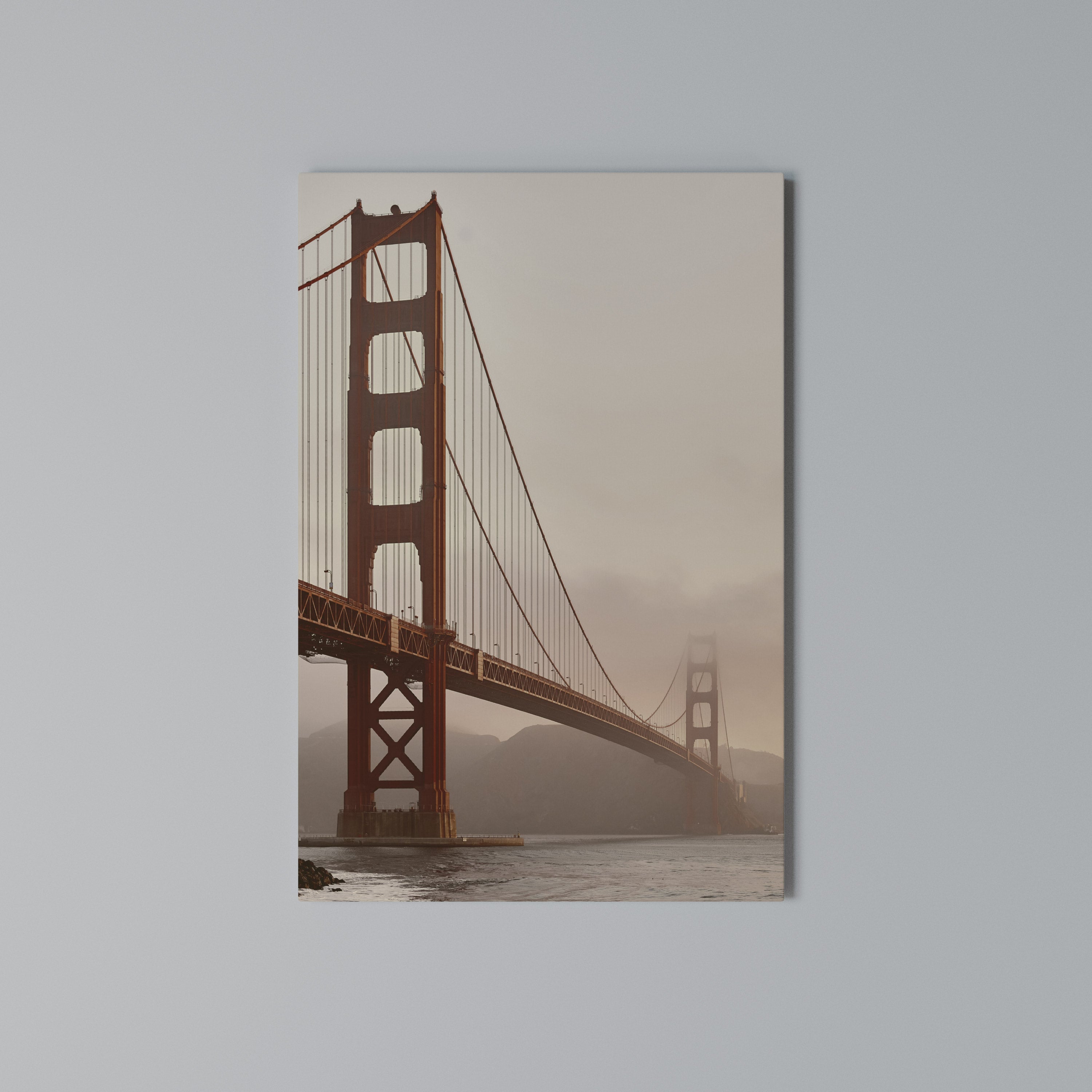 BRIDGE OF DREAMS Quadro em tela vertical