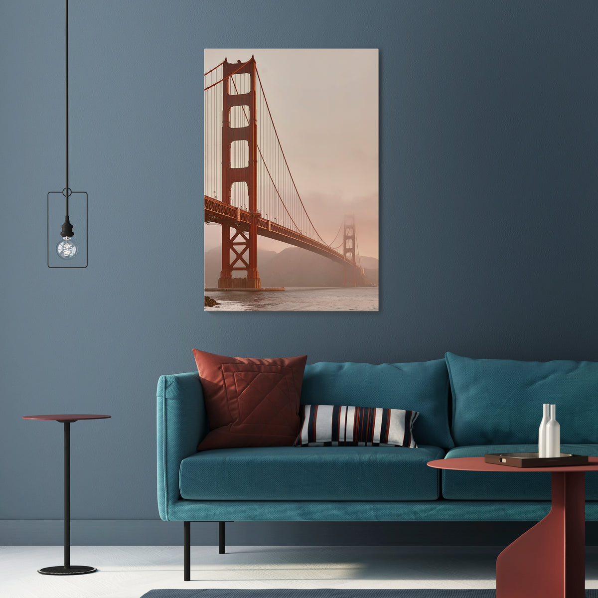BRIDGE OF DREAMS Quadro em tela vertical