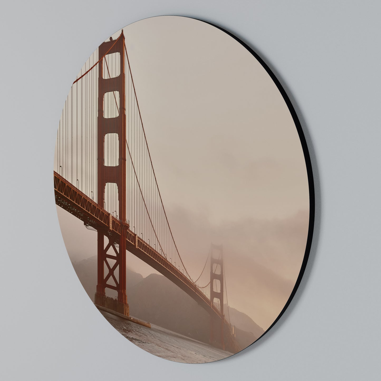 BRIDGE OF DREAMS Arte de Parede Redonda