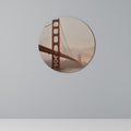 BRIDGE OF DREAMS Round Wall Art