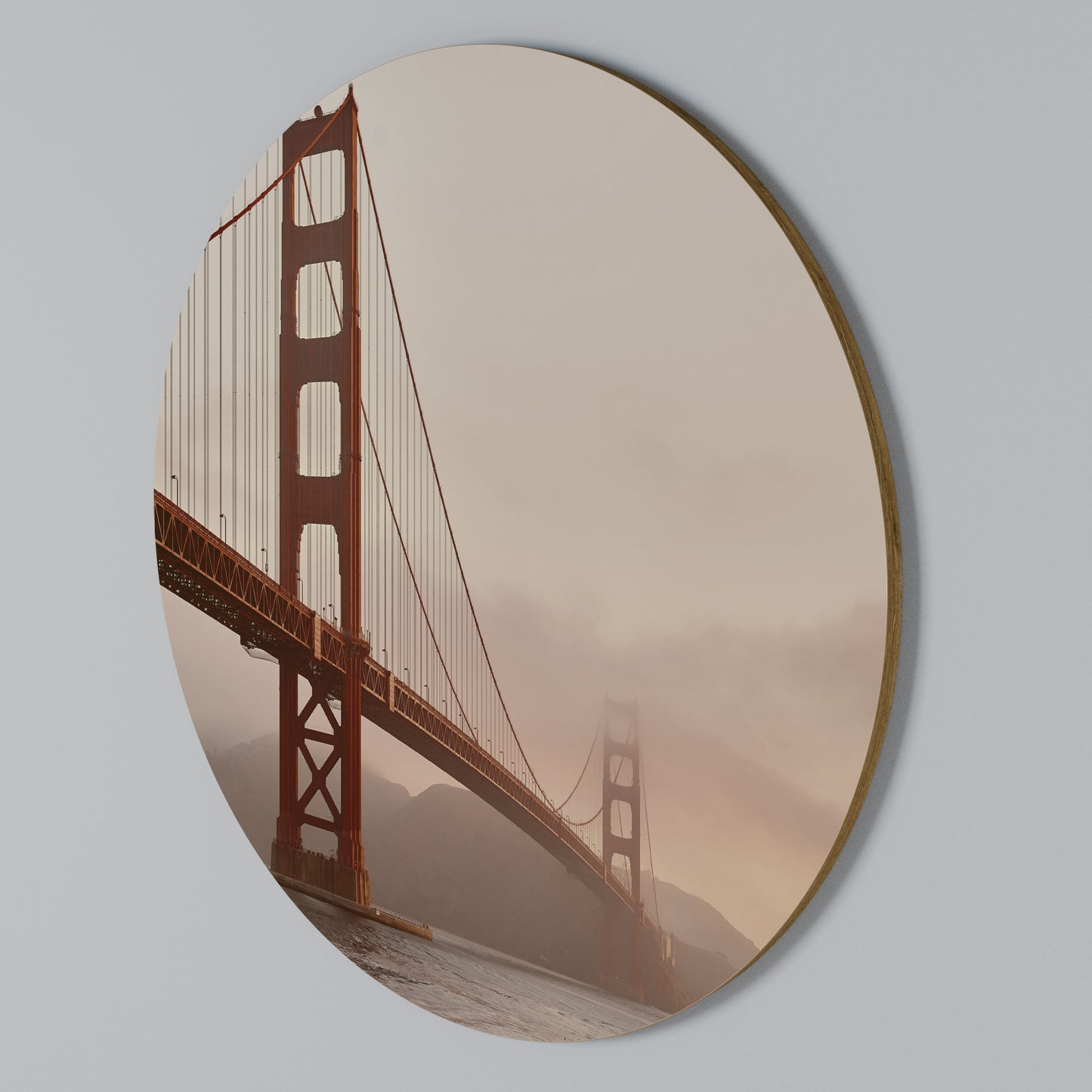 BRIDGE OF DREAMS Arte de Parede Redonda