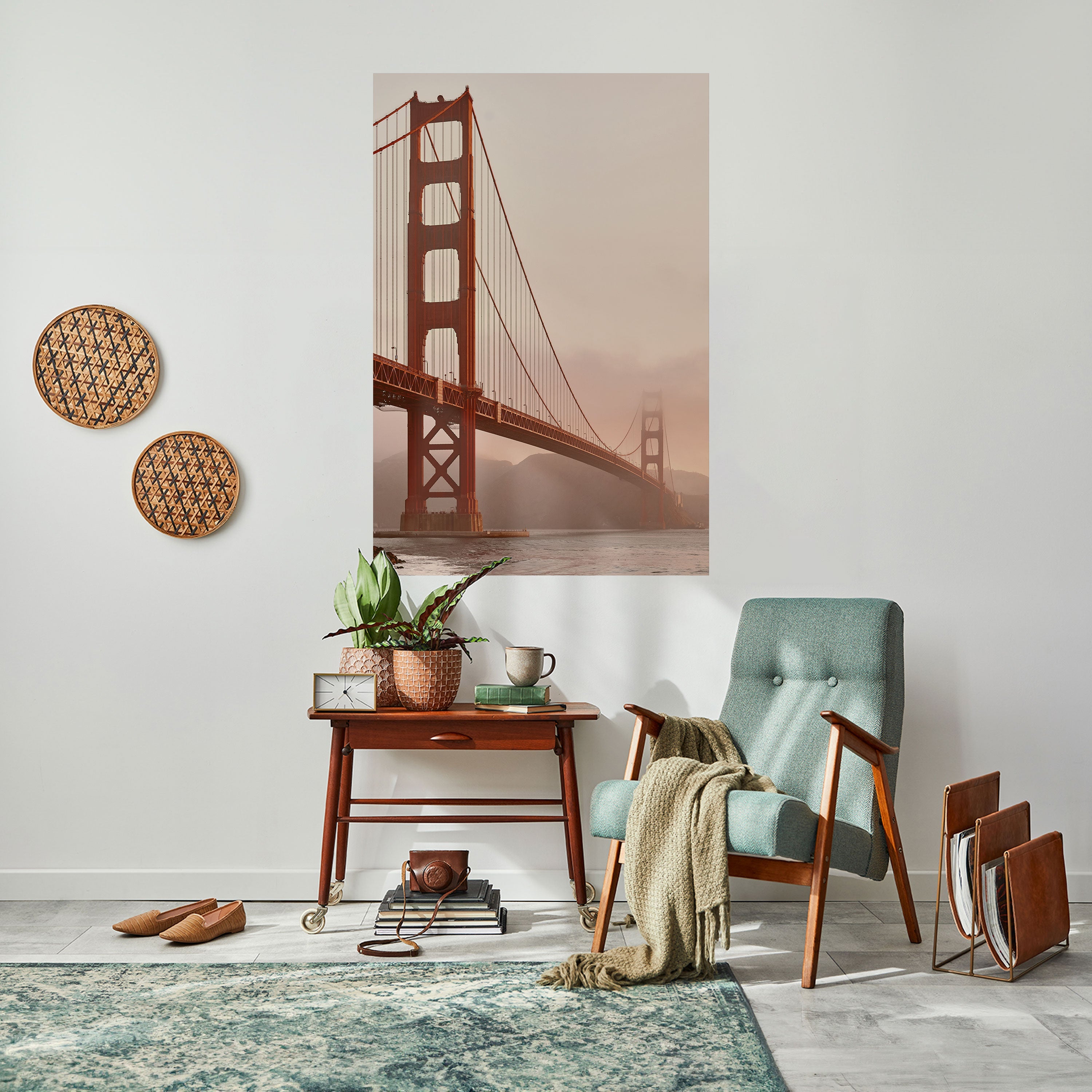 BRIDGE OF DREAMS Peel and Stick Vertical Poster