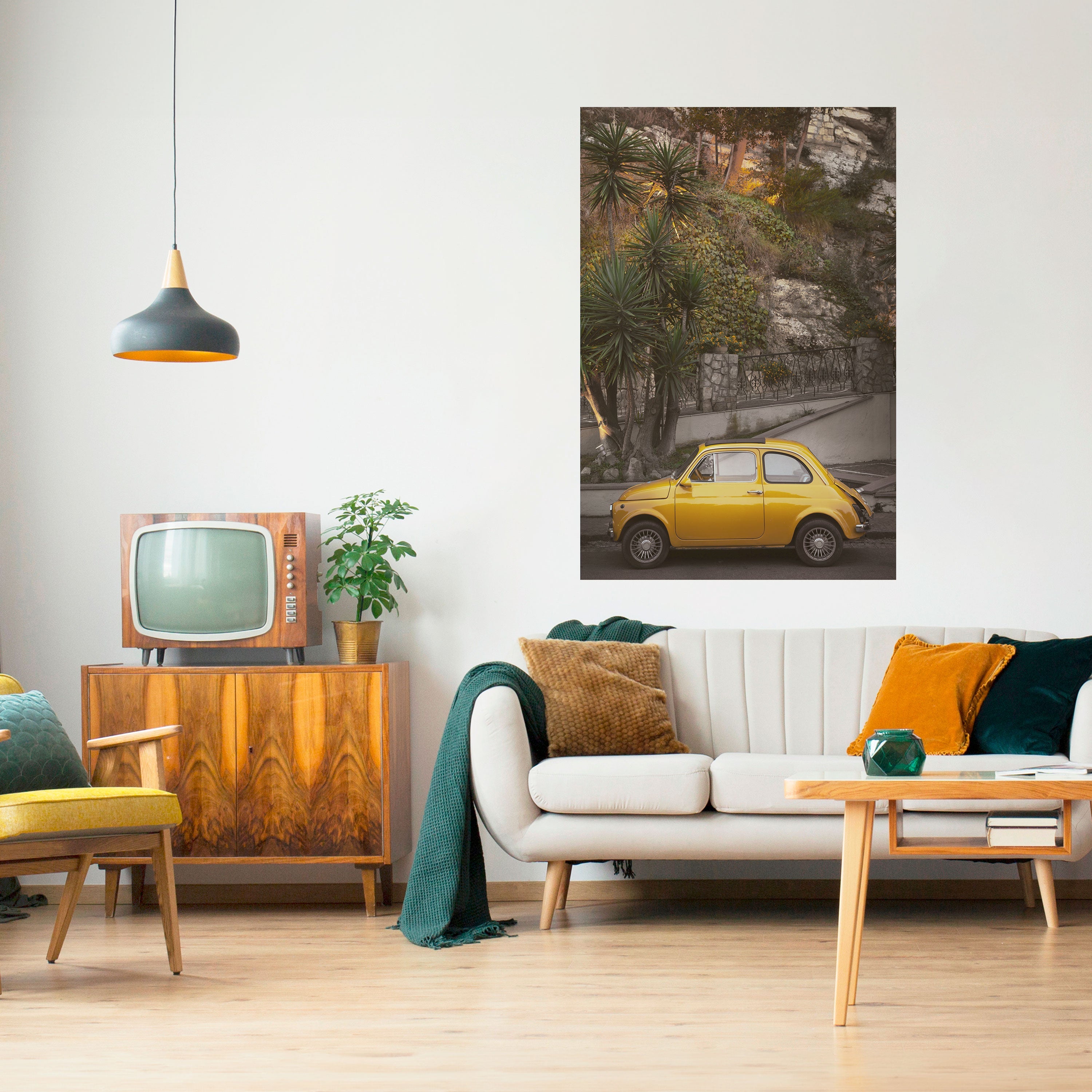 JOYFUL JOURNEY Poster Vertical Autocolante