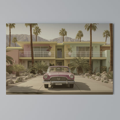 CALIFORNIAN STYLE Horizontal Canvas Print