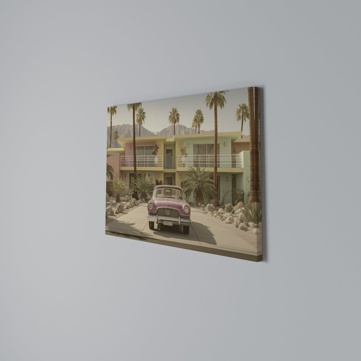 CALIFORNIAN STYLE Horizontal Canvas Print