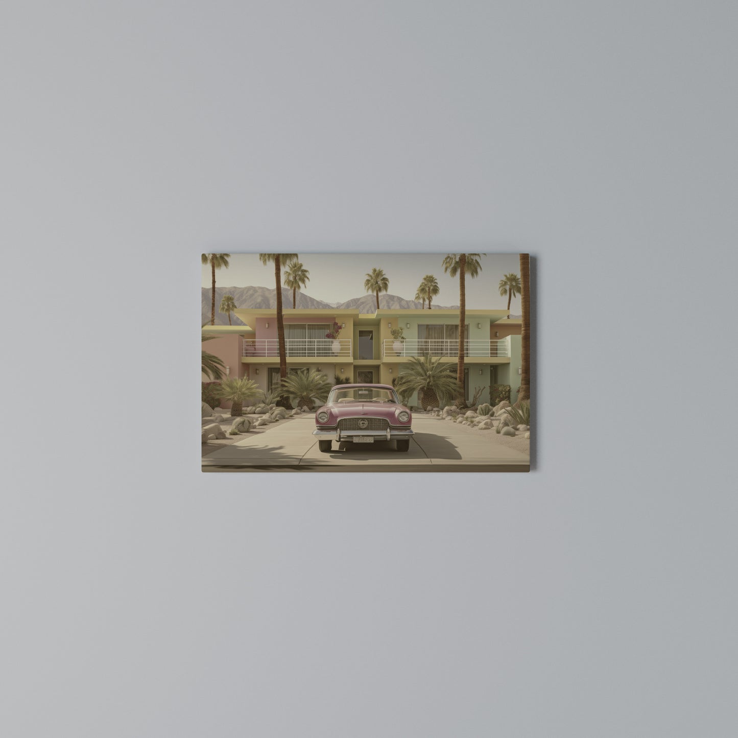 CALIFORNIAN STYLE Horizontal Canvas Print