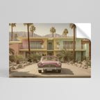 CALIFORNIAN STYLE Peel and Stick Horizontal Poster