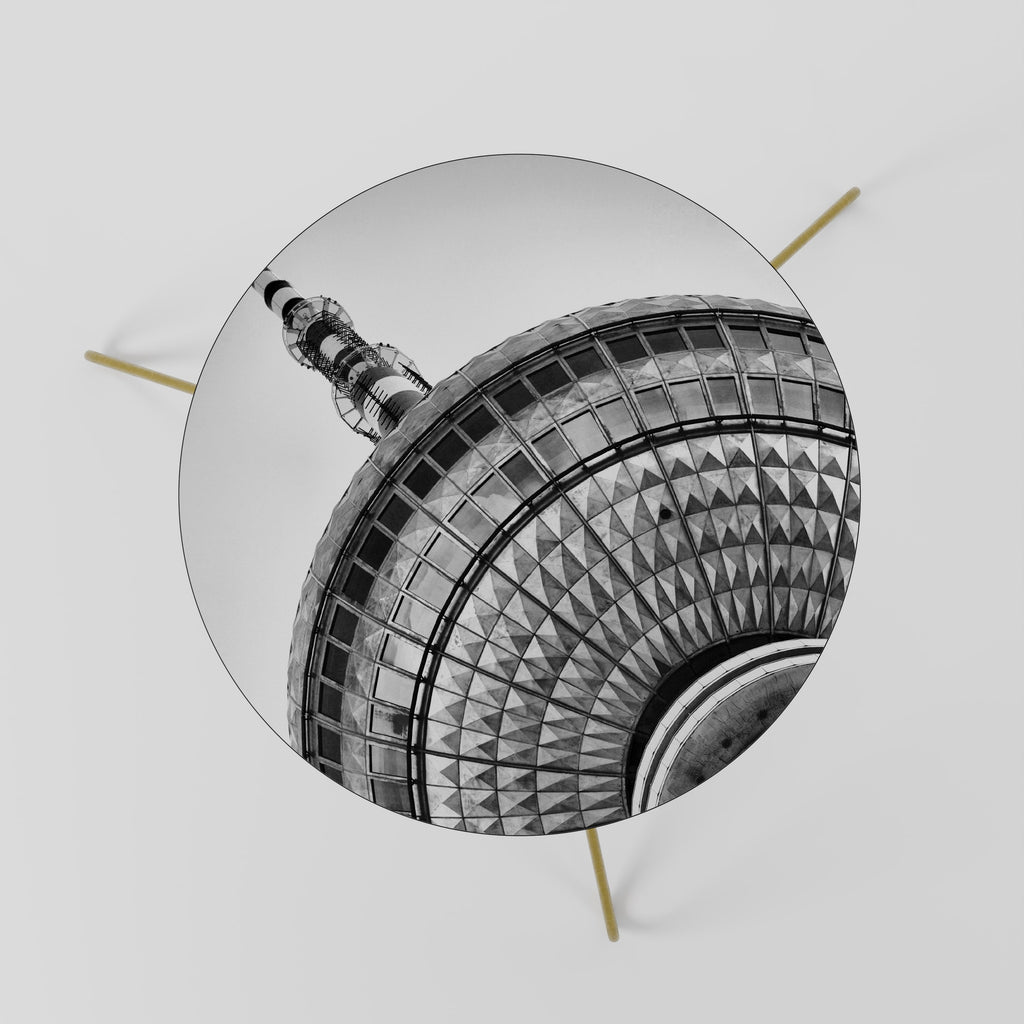 BERLINER FERNSEHTURM Mesa de Centro 60