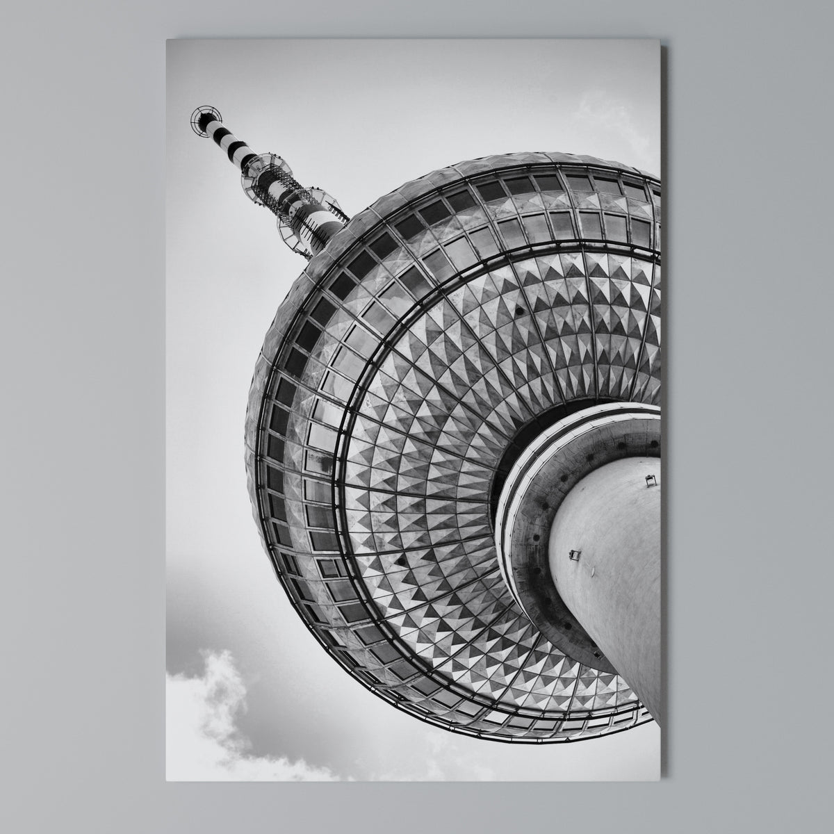 BERLINER FERNSEHTURM Quadro em tela vertical